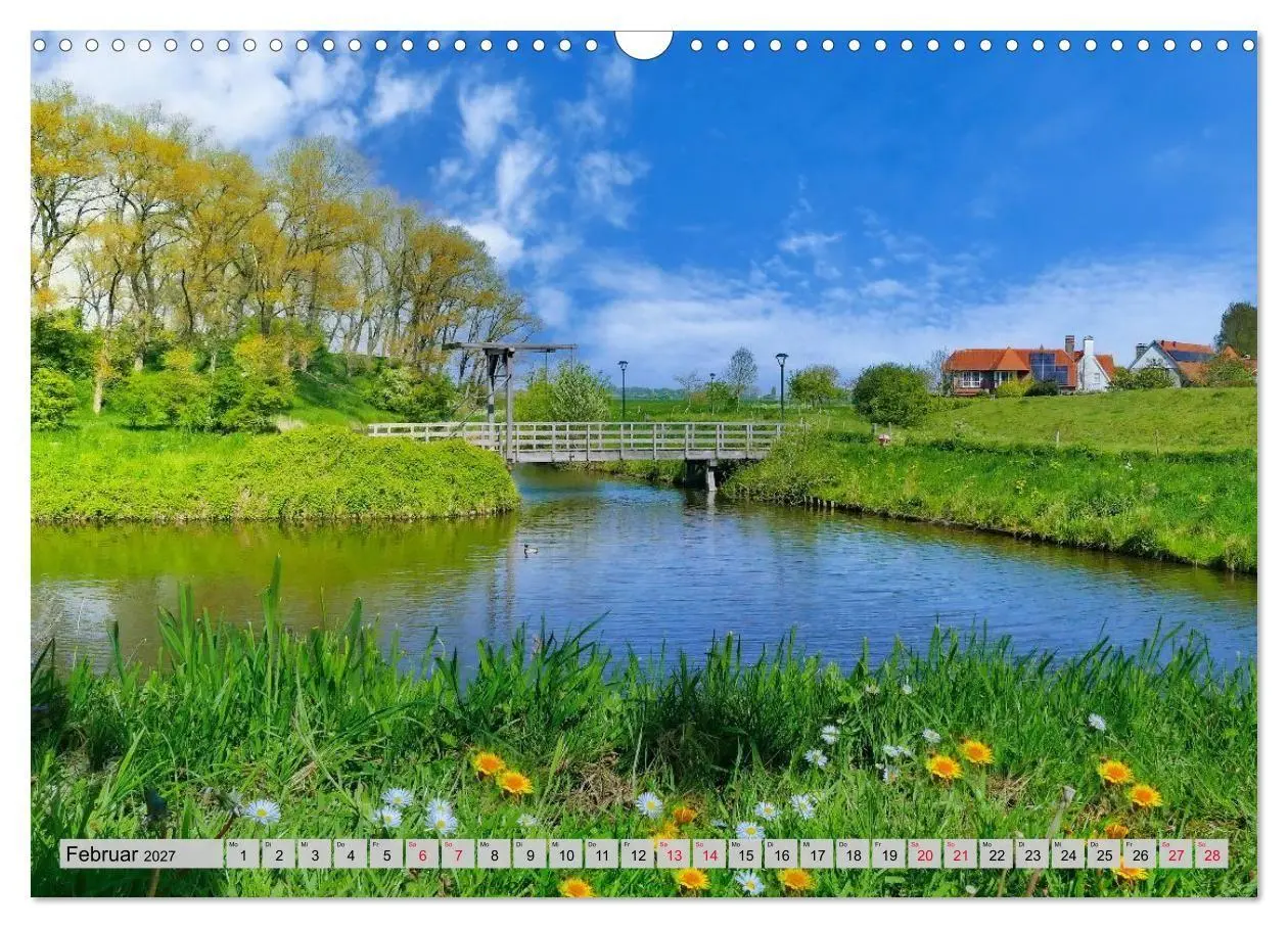 Bild: 9783516779646 | Holland, wo die Seele baden geht (Wandkalender 2027 DIN A3 quer),...