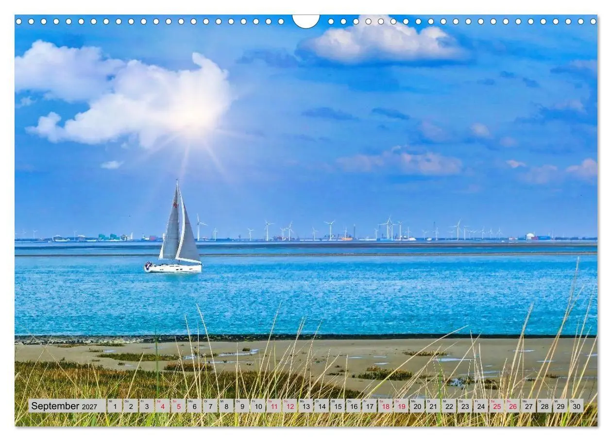 Bild: 9783516779646 | Holland, wo die Seele baden geht (Wandkalender 2027 DIN A3 quer),...