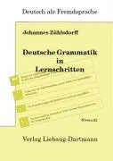 Cover: 9783922989646 | Deutsche Grammatik in Lernschritten | Johannes Zühlsdorff | Buch