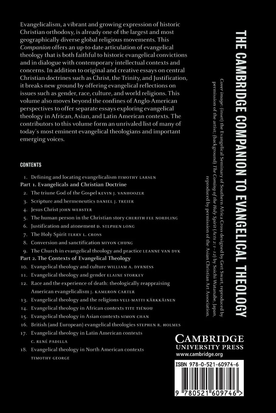 Rückseite: 9780521609746 | The Cambridge Companion to Evangelical Theology | Larsen (u. a.)