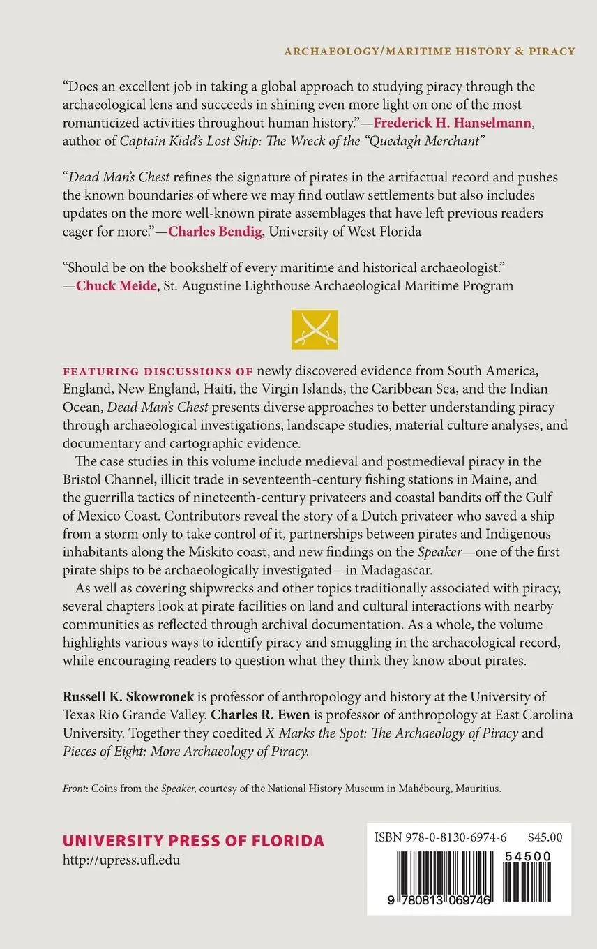 Rückseite: 9780813069746 | Dead Man's Chest | Exploring the Archaeology of Piracy | Buch | 2023
