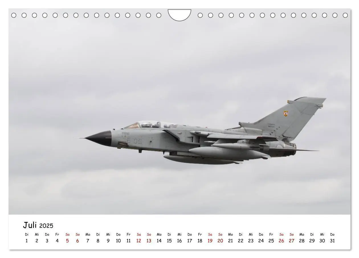 Bild: 9783435349746 | Militärjets Panavia Tornado (Wandkalender 2025 DIN A4 quer),...
