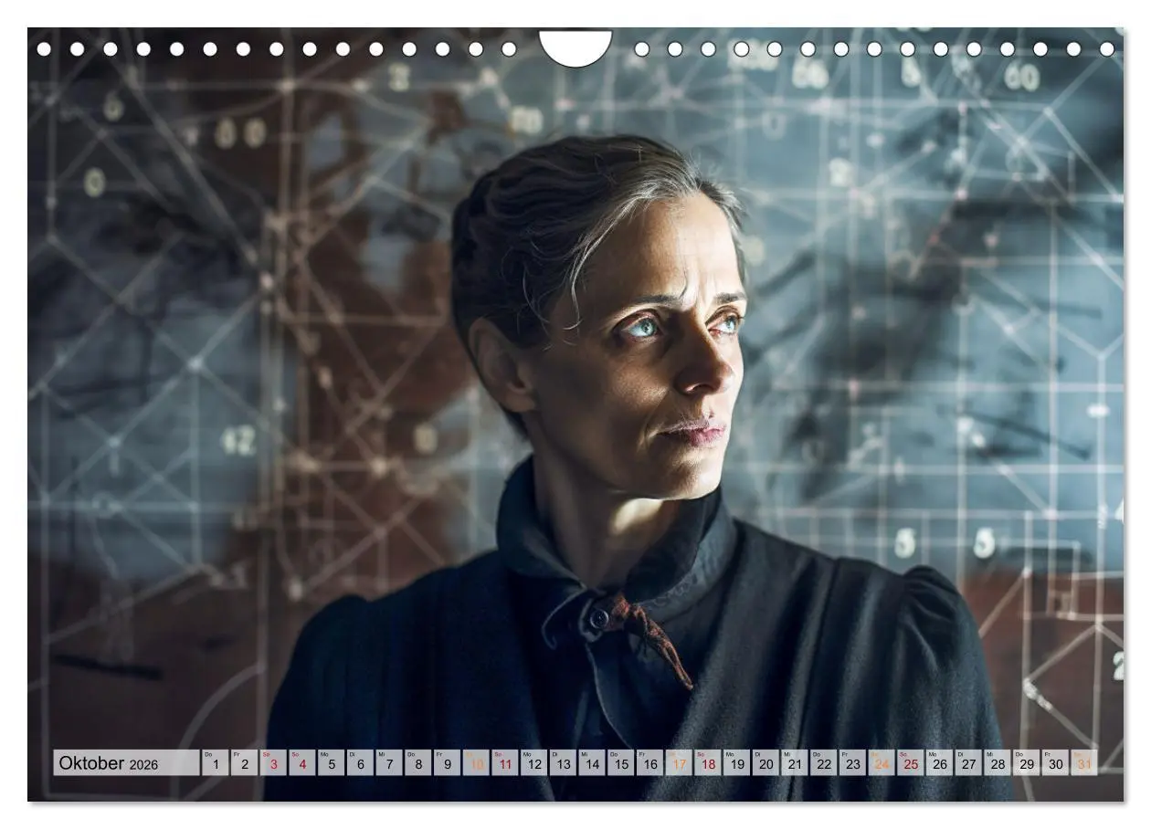 Bild: 9783457369746 | Genies der Physik (Wandkalender 2026 DIN A4 quer), CALVENDO...