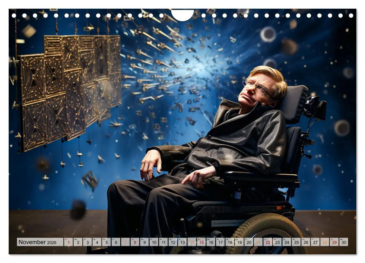 Bild: 9783457369746 | Genies der Physik (Wandkalender 2026 DIN A4 quer), CALVENDO...