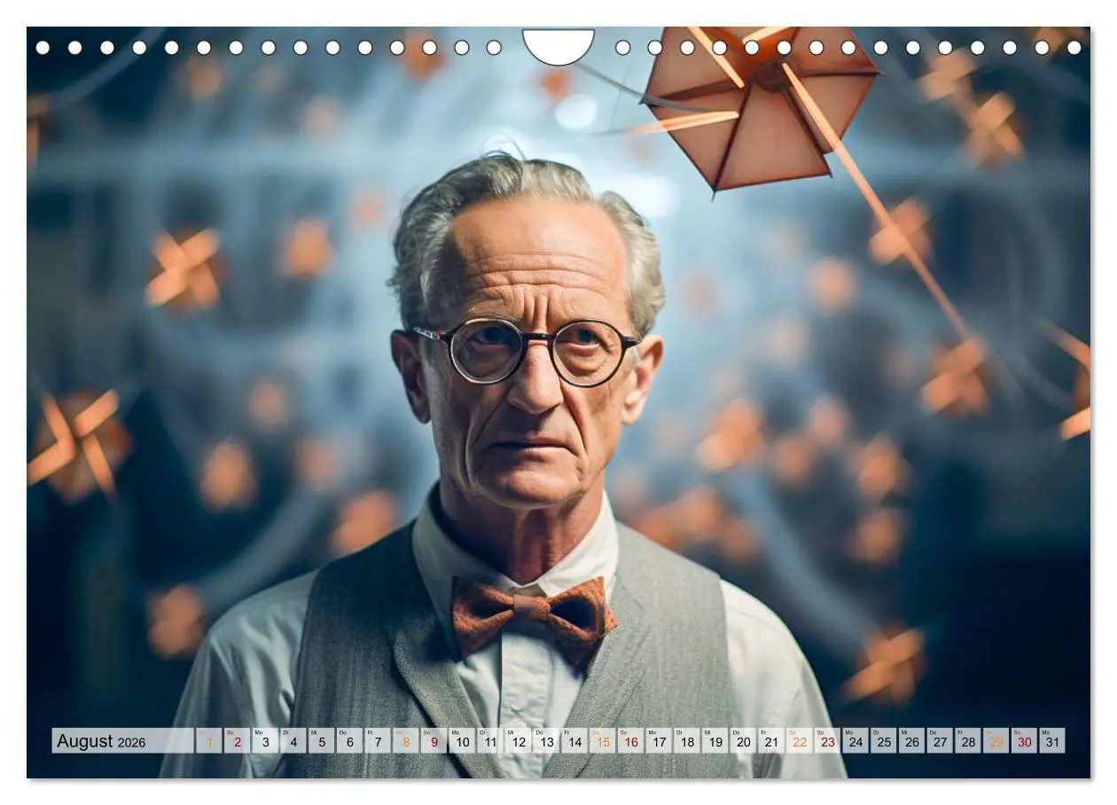Bild: 9783457369746 | Genies der Physik (Wandkalender 2026 DIN A4 quer), CALVENDO...