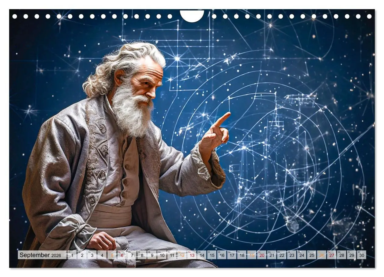 Bild: 9783457369746 | Genies der Physik (Wandkalender 2026 DIN A4 quer), CALVENDO...