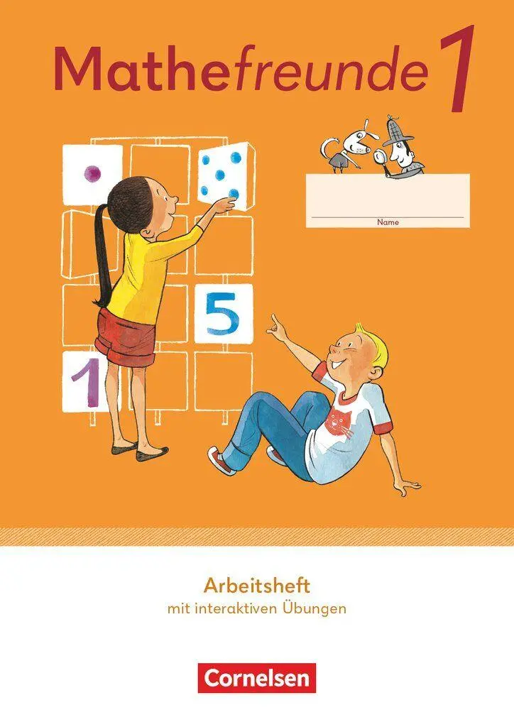 Cover: 9783464819746 | Mathefreunde 1. Schuljahr - Allgemeine Ausgabe 2022 - Arbeitsheft...