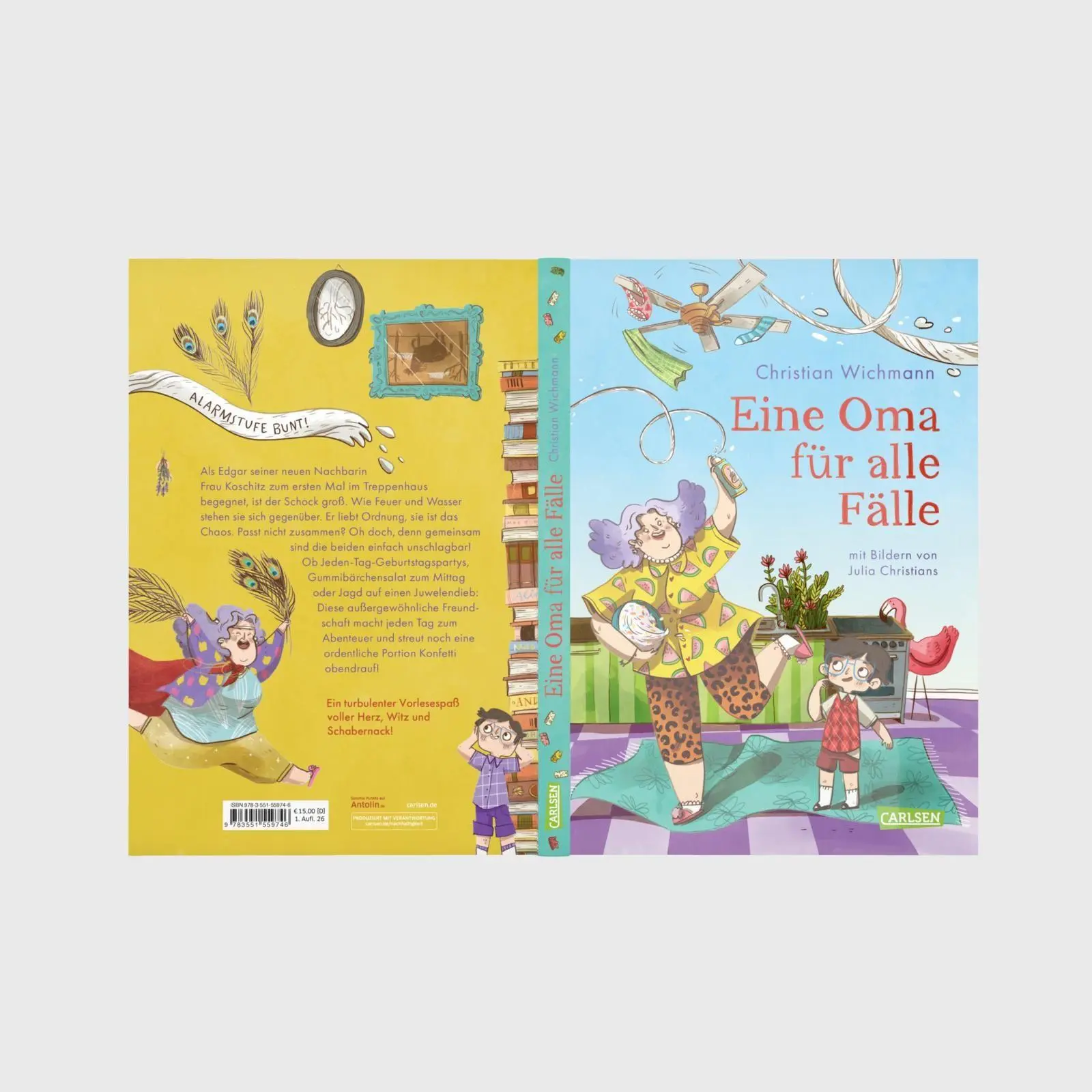 Bild: 9783551559746 | Eine Oma für alle Fälle | Christian Wichmann | Buch | 96 S. | Deutsch