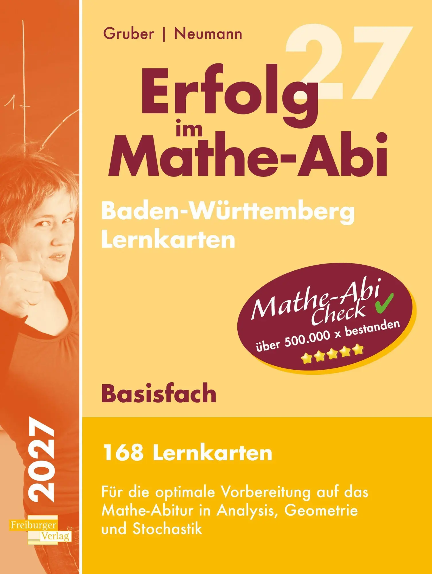 Cover: 9783868149746 | Erfolg im Mathe-Abi 2027, 168 Lernkarten Basisfach...