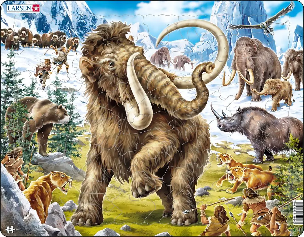 Cover: 7023852119846 | Puzzle - Mammut | Puzzle | 2020 | Larsen | EAN 7023852119846