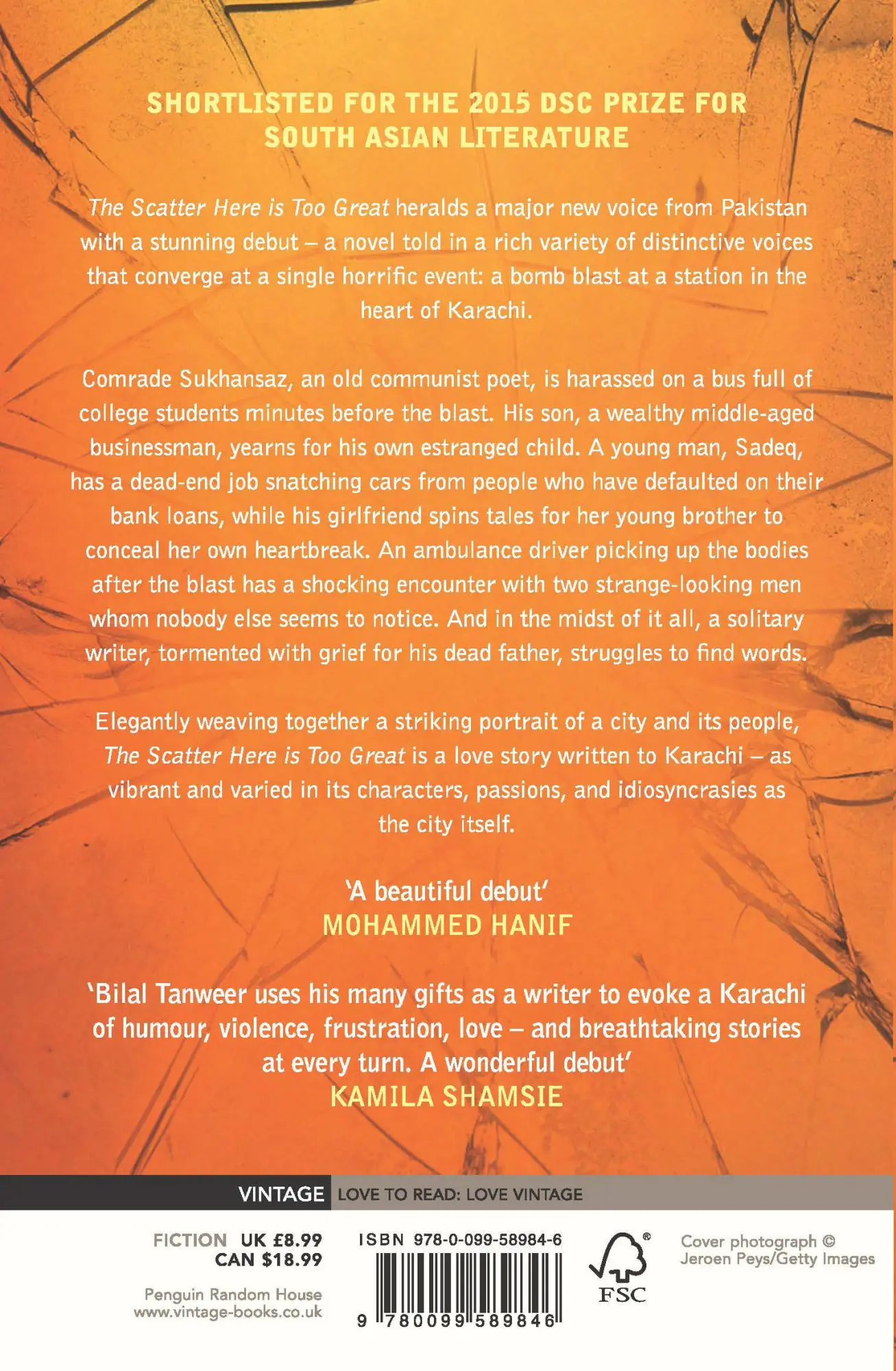 Rückseite: 9780099589846 | The Scatter Here is Too Great | Bilal Tanweer | Taschenbuch | 203 S.