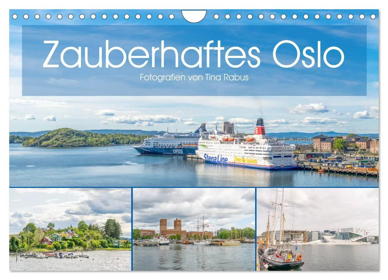 Cover: 9783457809846 | Zauberhaftes Oslo (Wandkalender 2026 DIN A4 quer), CALVENDO...