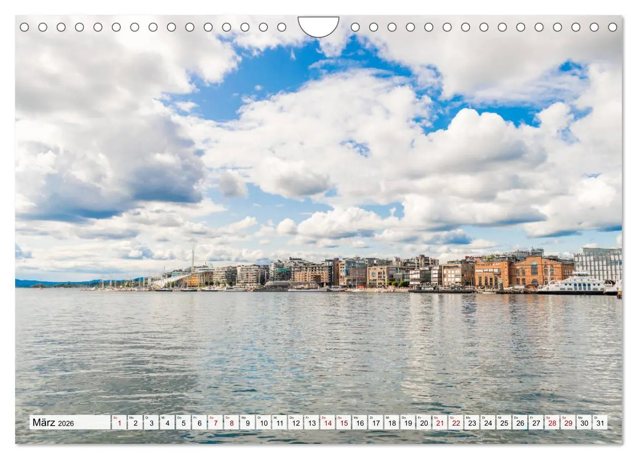 Bild: 9783457809846 | Zauberhaftes Oslo (Wandkalender 2026 DIN A4 quer), CALVENDO...