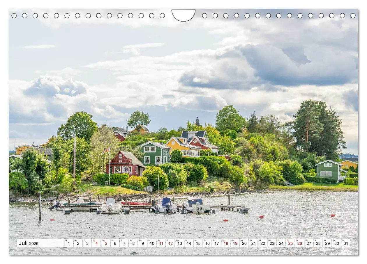Bild: 9783457809846 | Zauberhaftes Oslo (Wandkalender 2026 DIN A4 quer), CALVENDO...