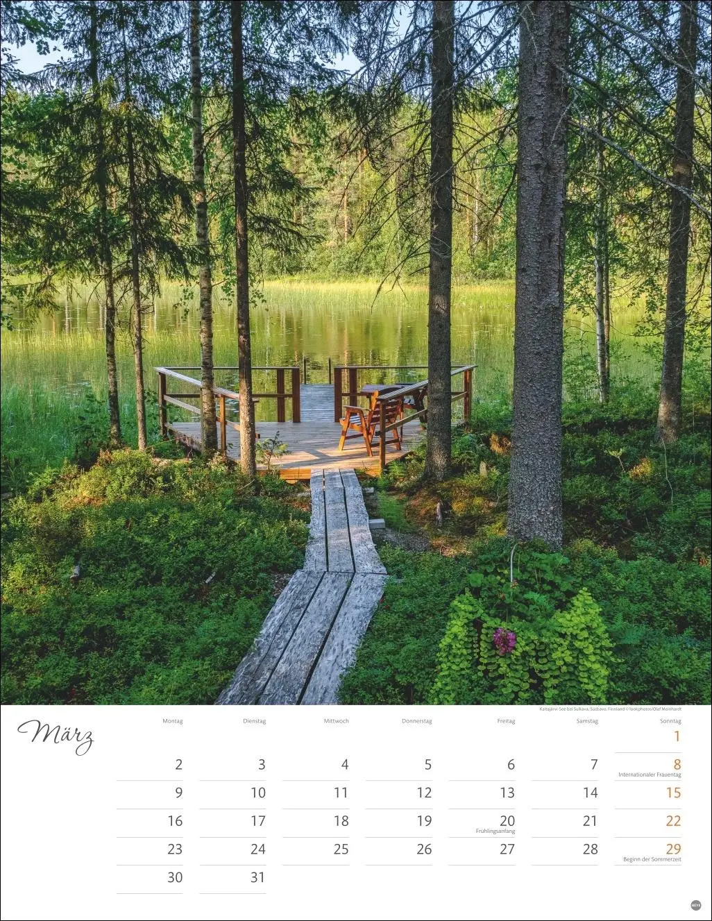 Bild: 9783756409846 | Wege zum Träumen Posterkalender 2026 | Heye | Kalender | Spiralbindung