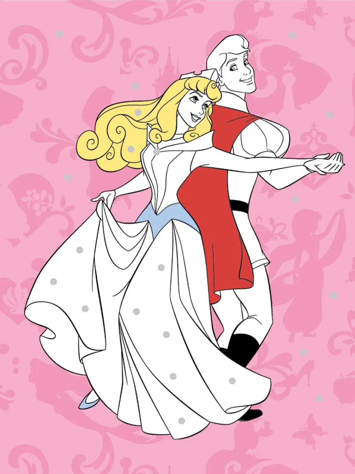 Bild: 9783849949846 | Disney Prinzessin Malbuch mit Diamantstickern Malspaß mit über 500...
