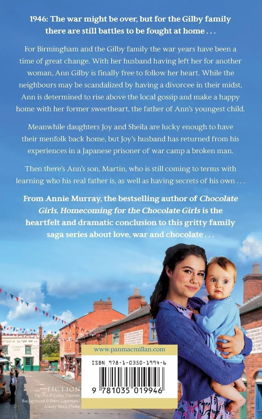 Rückseite: 9781035019946 | Homecoming for the Chocolate Girls | Annie Murray | Taschenbuch | 2024