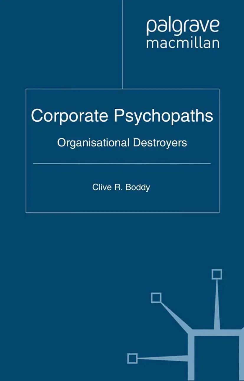 Cover: 9781349329946 | Corporate Psychopaths | Organizational Destroyers | C. Boddy | Buch
