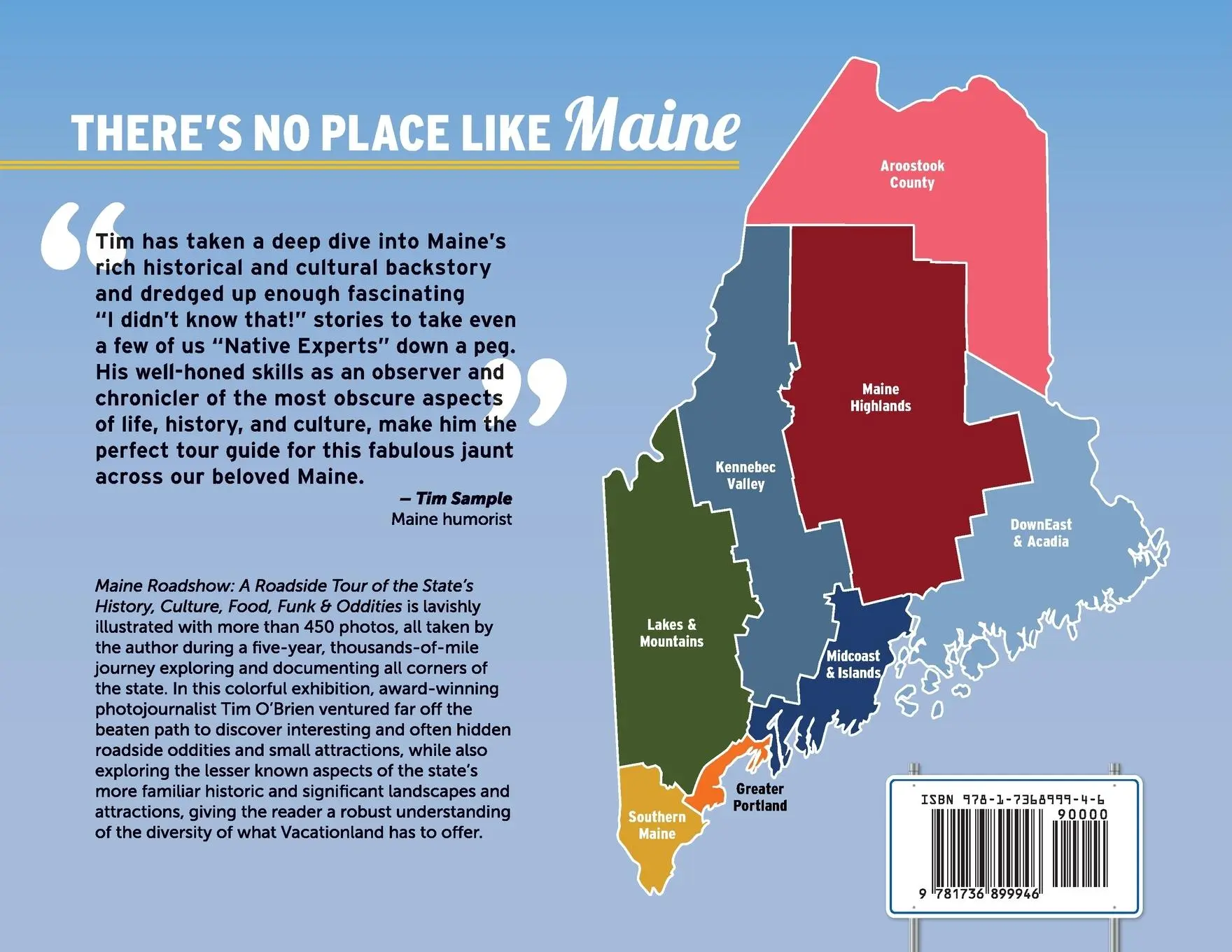 Rückseite: 9781736899946 | The Maine Roadshow | Tim O'Brien | Taschenbuch | Englisch | 2023