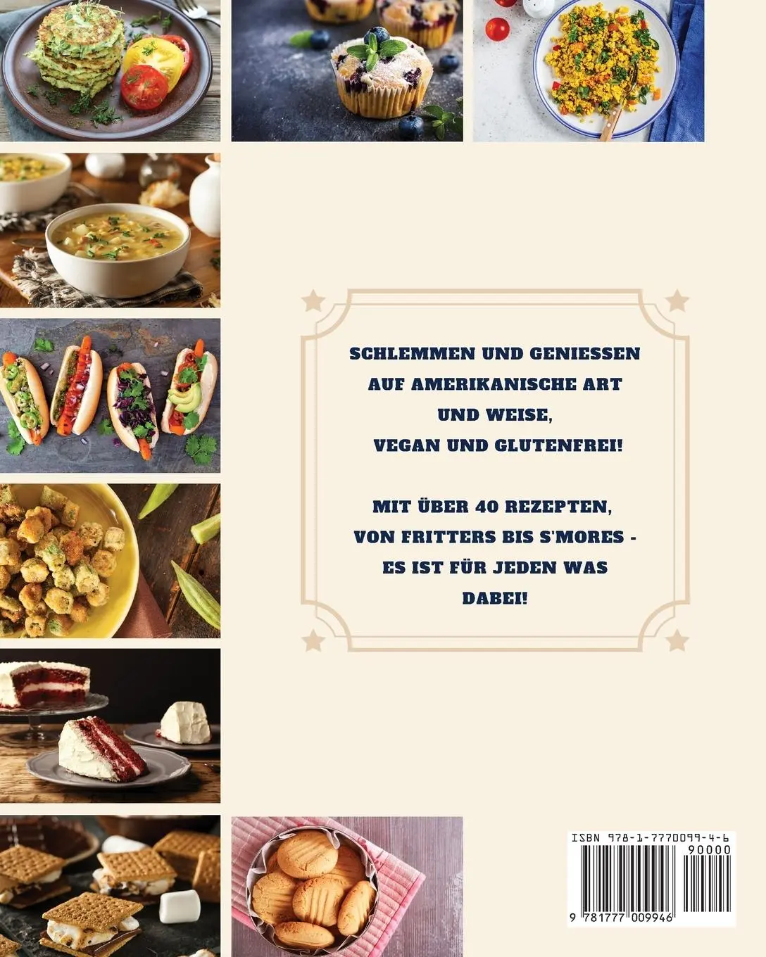Rückseite: 9781777009946 | Vegan und Glutenfrei American Style: Amerikanisch Kochen und Backen...