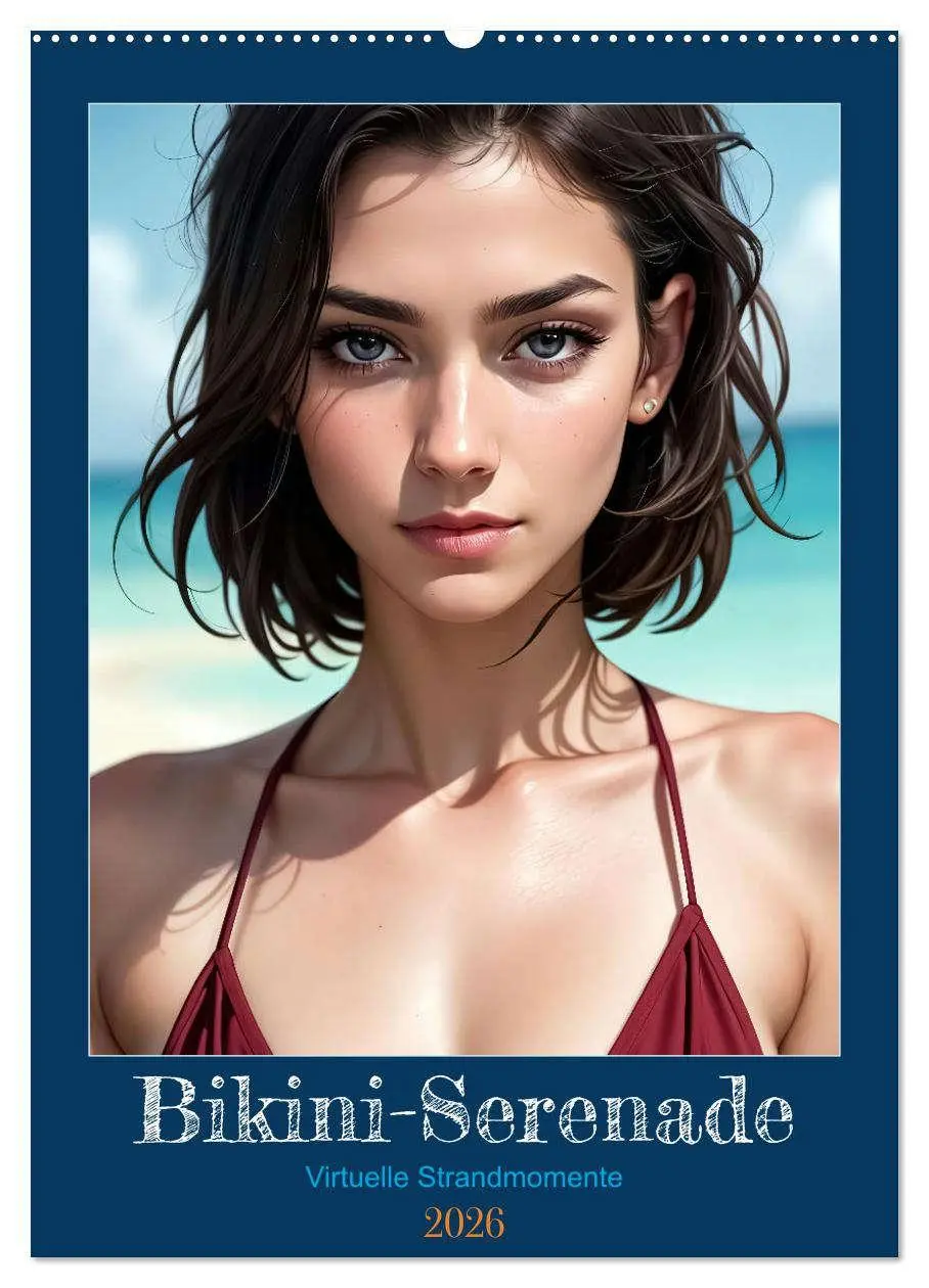 Cover: 9783516299946 | Bikini-Serenade (Wandkalender 2026 DIN A2 hoch), CALVENDO...