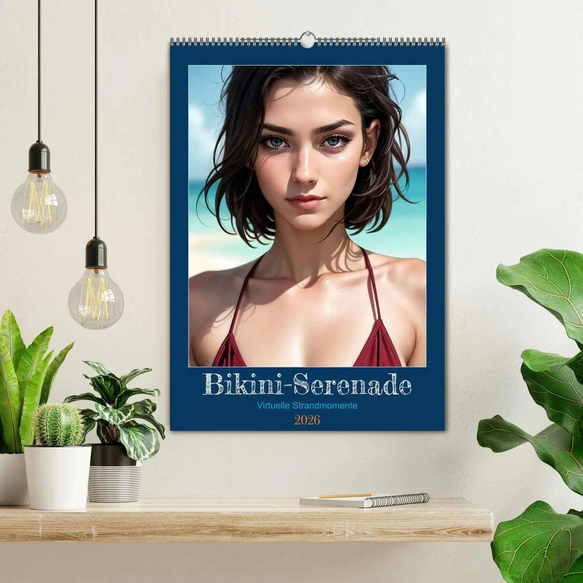 Bild: 9783516299946 | Bikini-Serenade (Wandkalender 2026 DIN A2 hoch), CALVENDO...