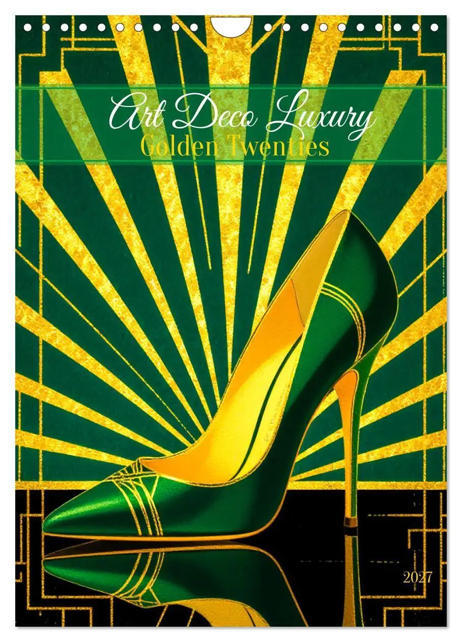 Cover: 9783516749946 | Art Deco Luxury - Golden Twenties (Wandkalender 2027 DIN A4 hoch),...