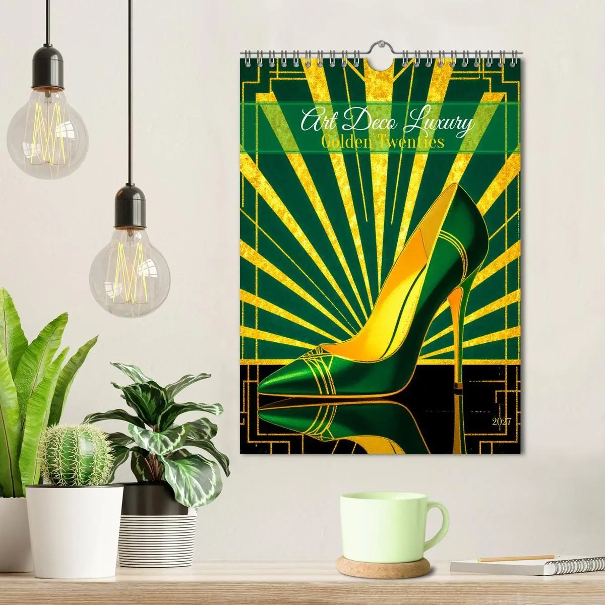 Bild: 9783516749946 | Art Deco Luxury - Golden Twenties (Wandkalender 2027 DIN A4 hoch),...