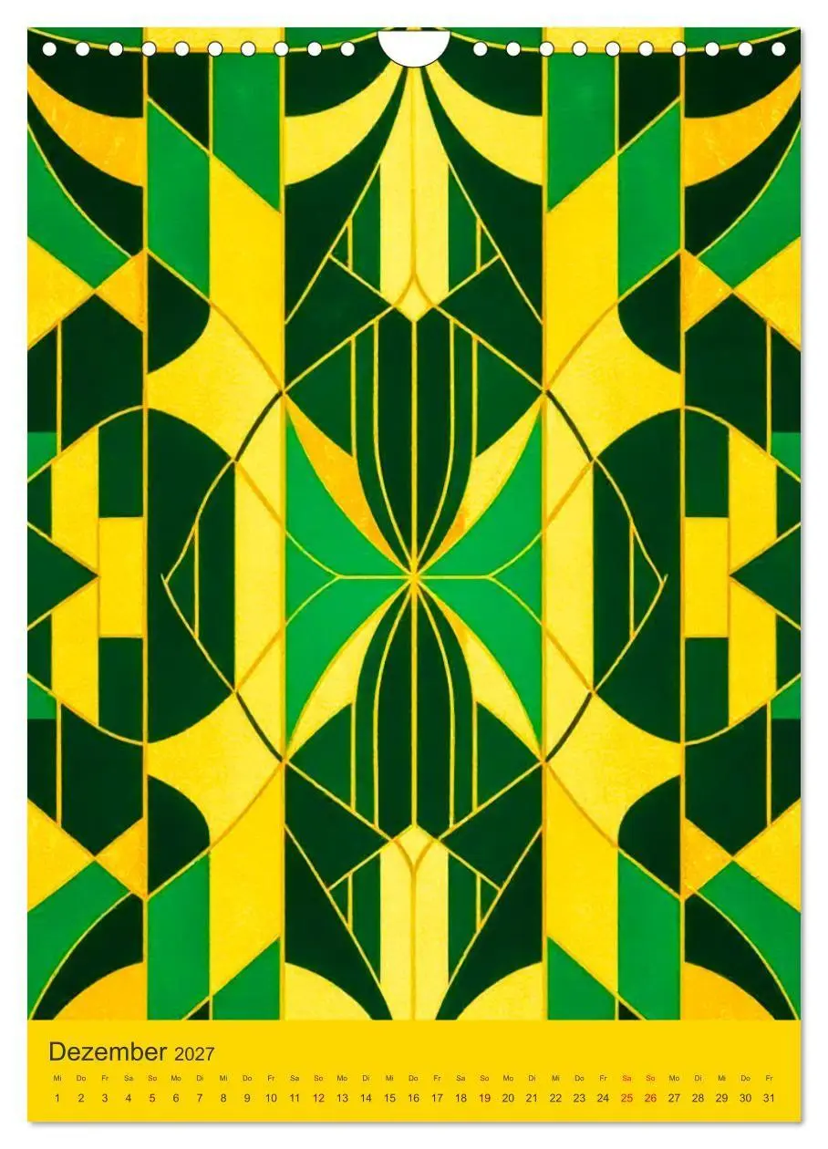 Bild: 9783516749946 | Art Deco Luxury - Golden Twenties (Wandkalender 2027 DIN A4 hoch),...