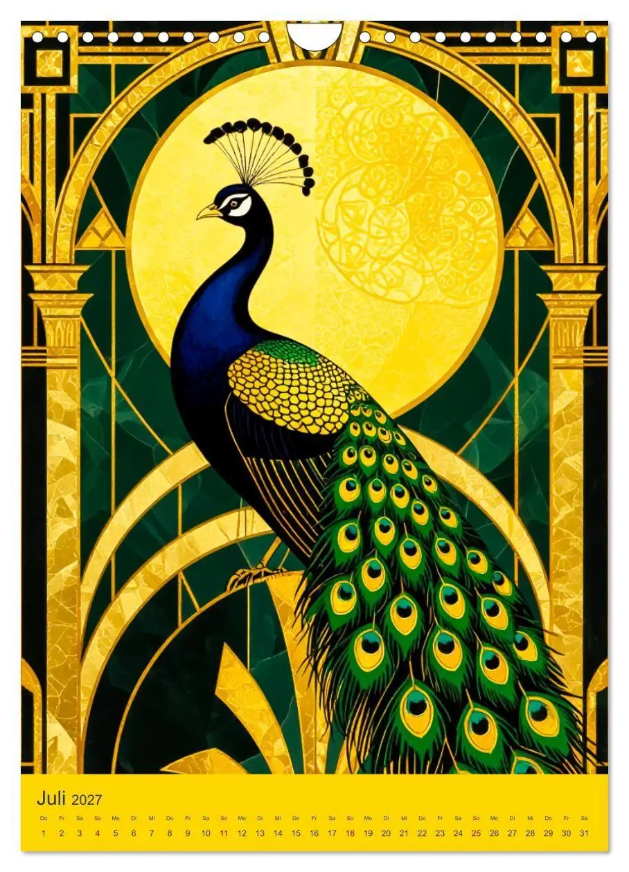 Bild: 9783516749946 | Art Deco Luxury - Golden Twenties (Wandkalender 2027 DIN A4 hoch),...