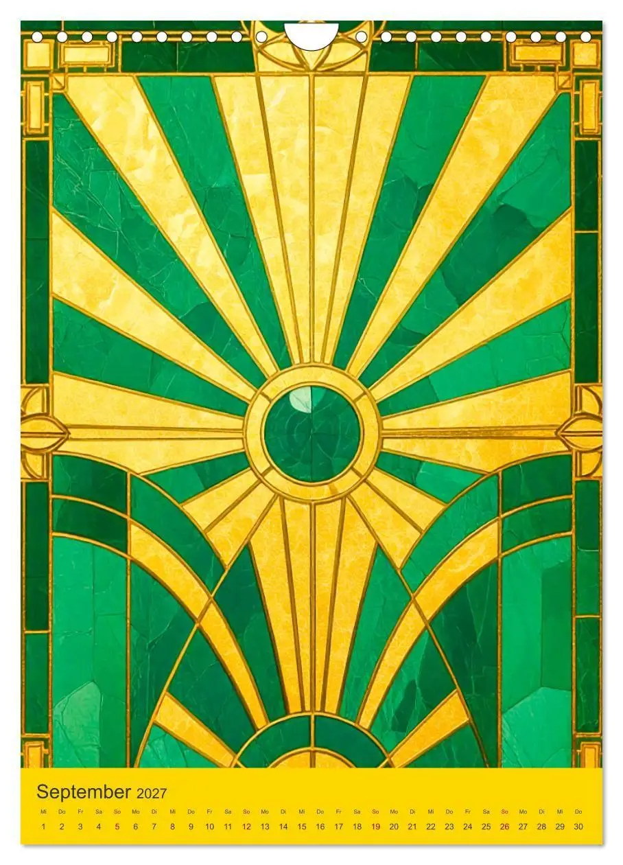 Bild: 9783516749946 | Art Deco Luxury - Golden Twenties (Wandkalender 2027 DIN A4 hoch),...