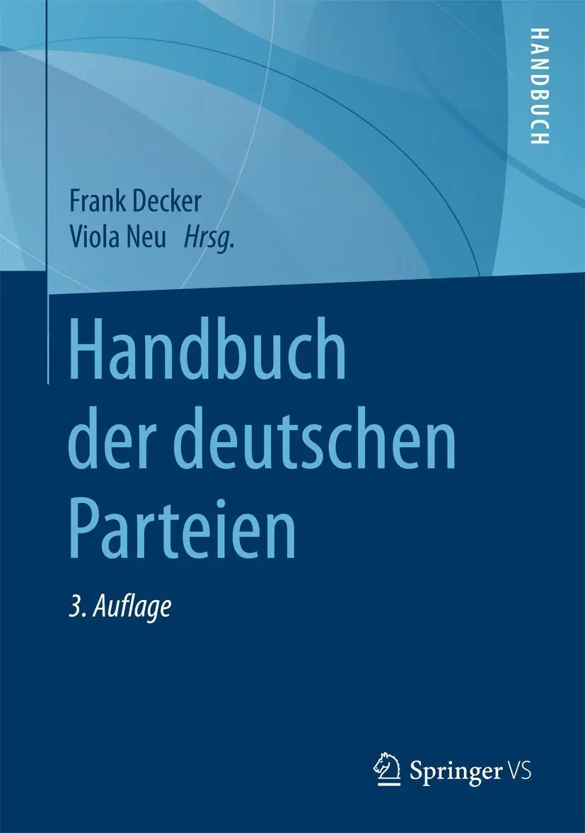 Cover: 9783658179946 | Handbuch der deutschen Parteien | Viola Neu (u. a.) | Buch | Deutsch