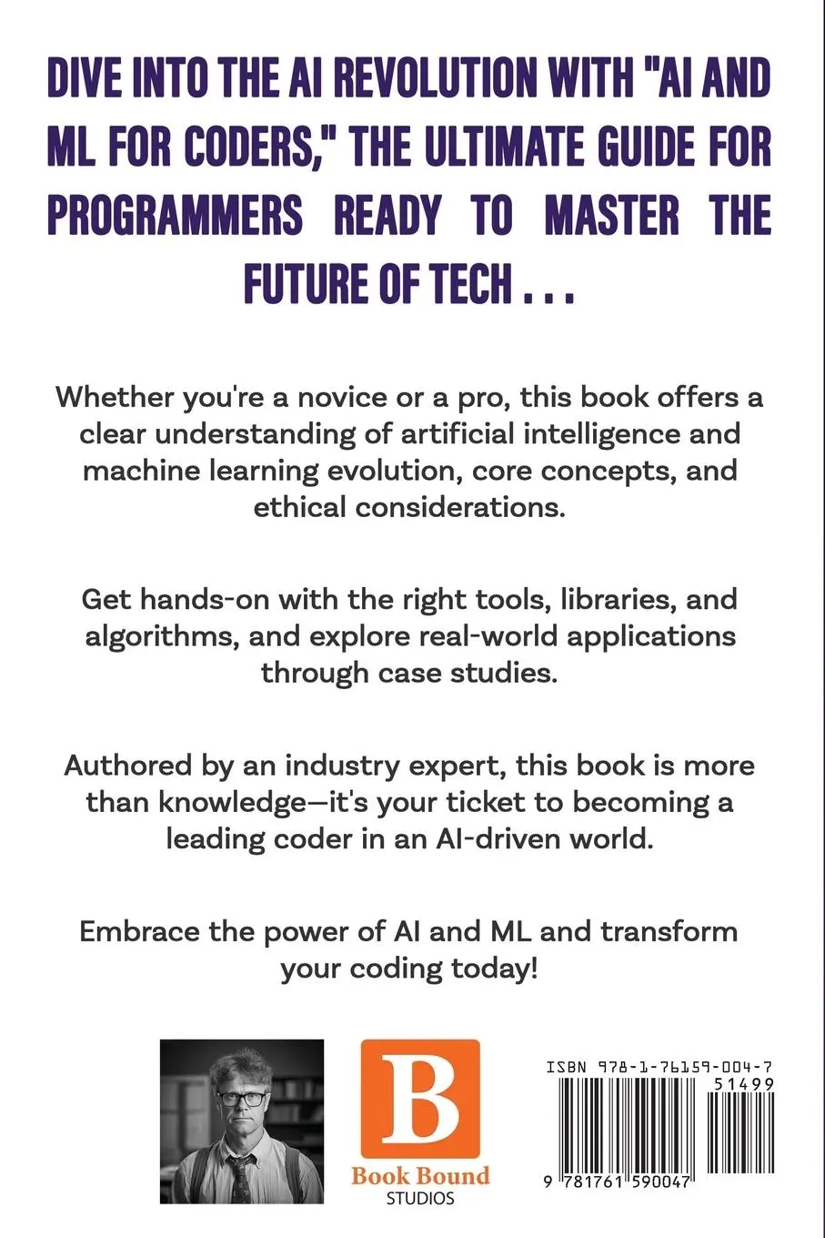 Rückseite: 9781761590047 | AI and ML for Coders | Andrew Hinton | Taschenbuch | Englisch | 2024