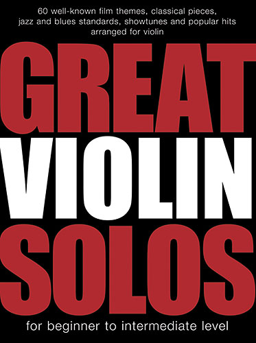 Cover: 9781847720047 | Great Violin Solos | Taschenbuch | Buch | 2007 | Wise Publications
