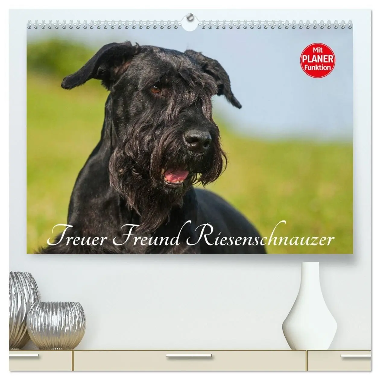 Cover: 9783569950047 | Treuer Freund Riesenschnauzer (hochwertiger Premium Wandkalender...