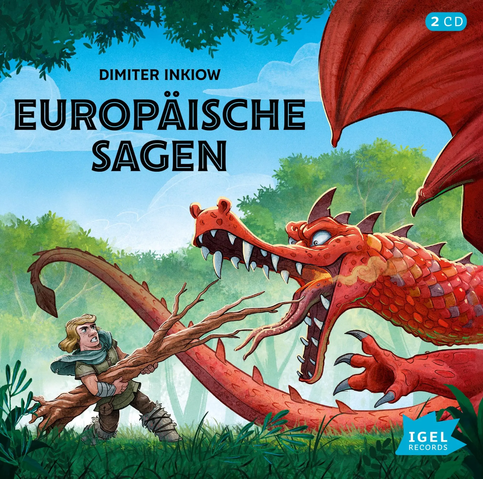 Cover: 9783985200047 | Europäische Sagen | Dimiter Inkiow | Audio-CD | Schmuckkasten | 2022