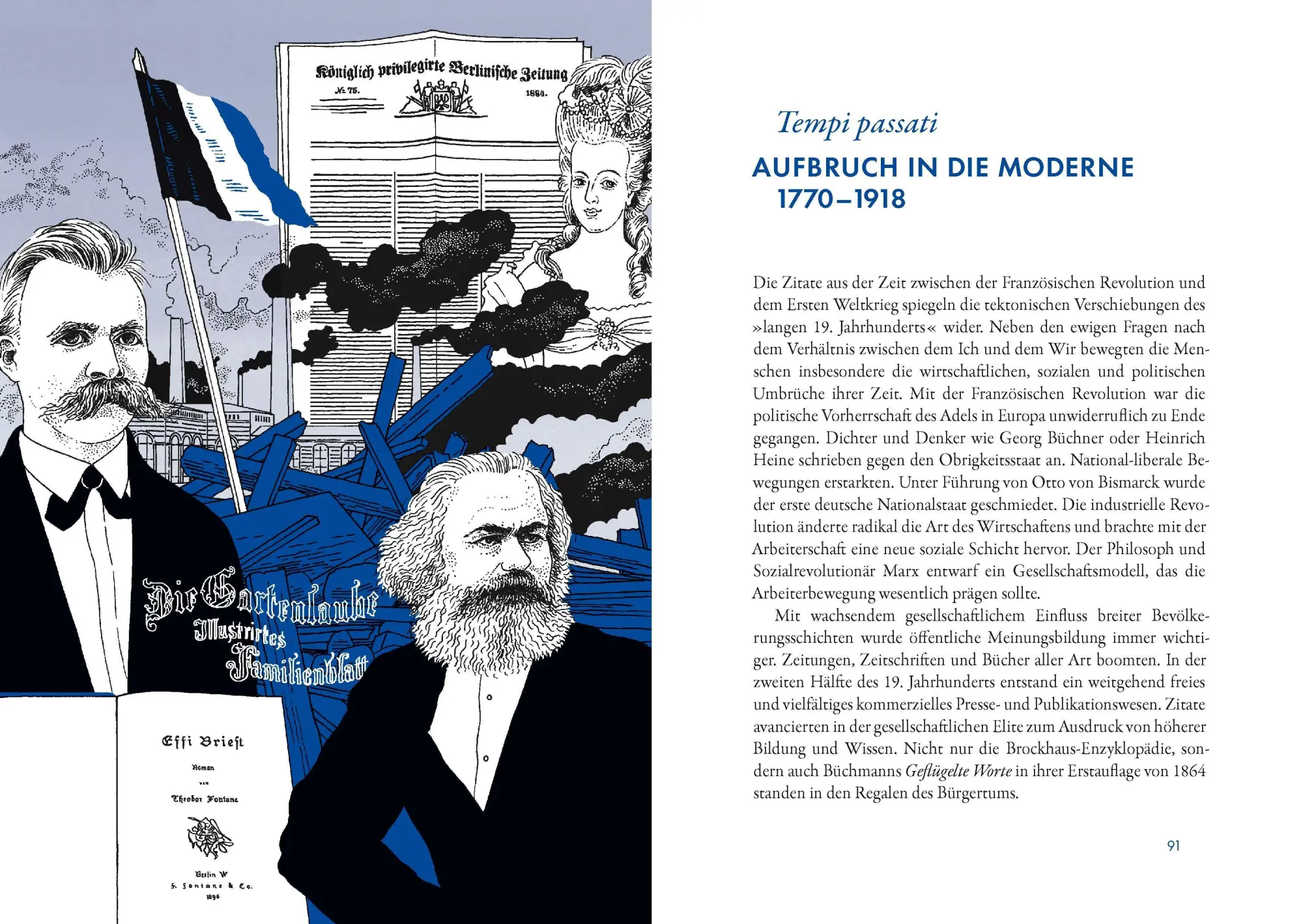 Bild: 9783411740147 | 100 berühmte Zitate und ihre überraschenden Geschichten | Marx | Buch