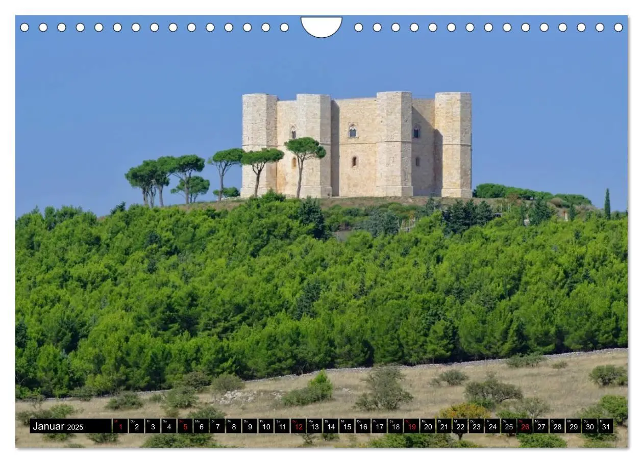 Bild: 9783435740147 | Apulien (Wandkalender 2025 DIN A4 quer), CALVENDO Monatskalender