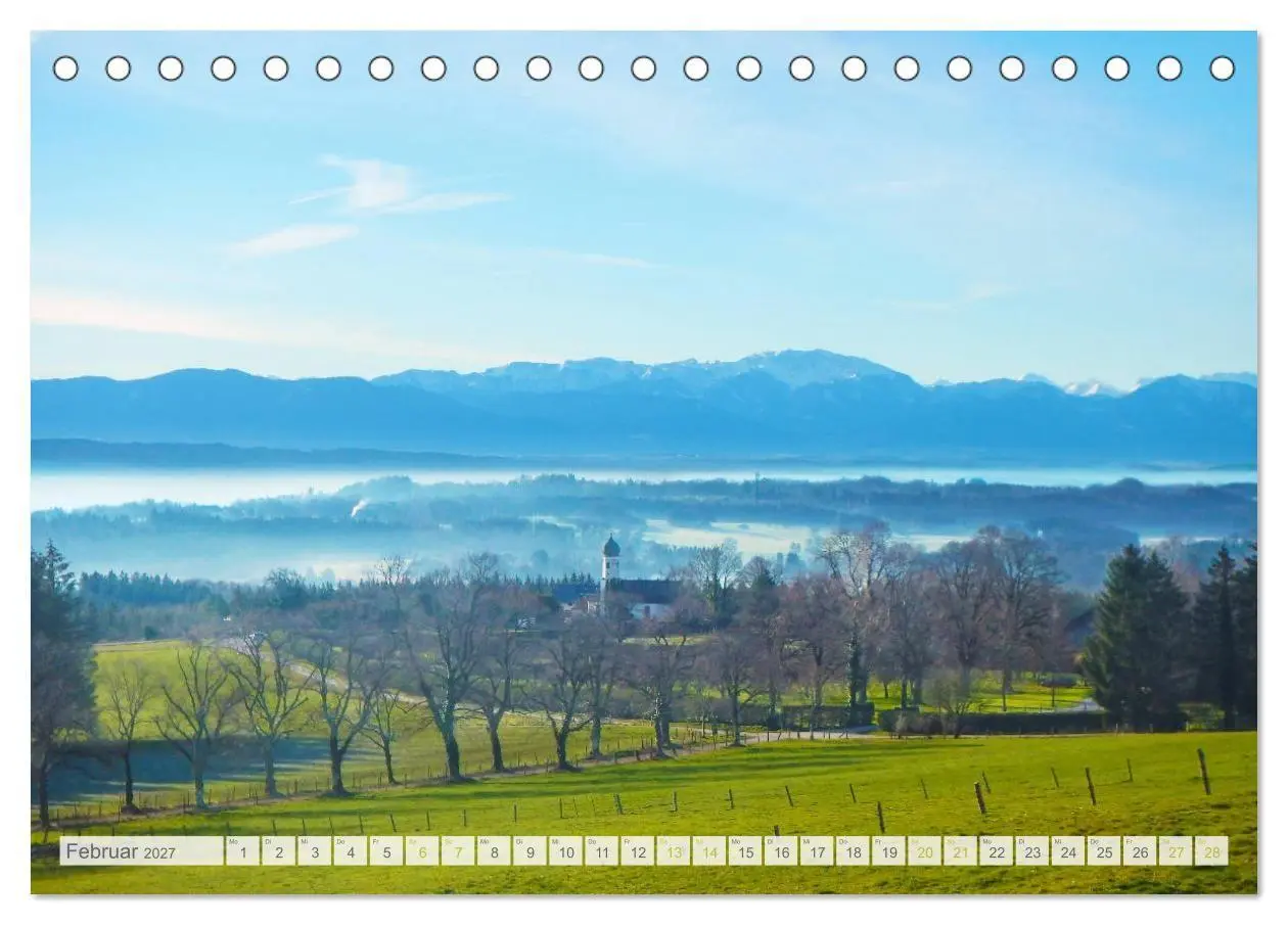 Bild: 9783569630147 | Wunderschönes Oberbayern (Tischkalender 2027 DIN A5 quer), CALVENDO...