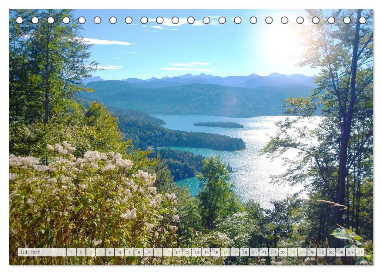 Bild: 9783569630147 | Wunderschönes Oberbayern (Tischkalender 2027 DIN A5 quer), CALVENDO...