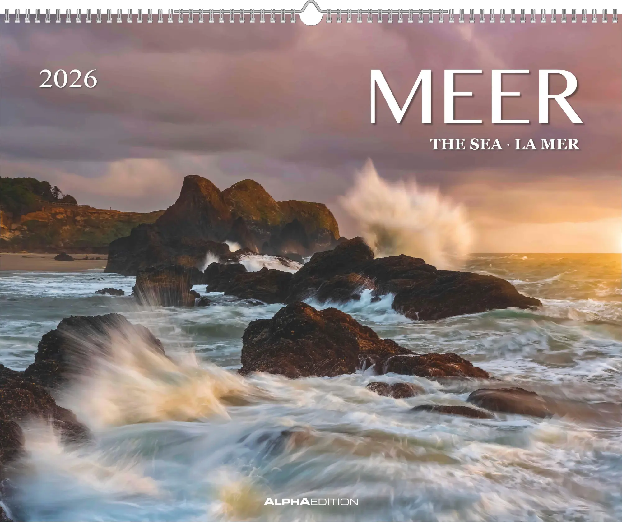 Cover: 4069095000247 | Meer 2026 | Kalender | 14 S. | Deutsch | 2026 | ALPHA EDITION GmbH