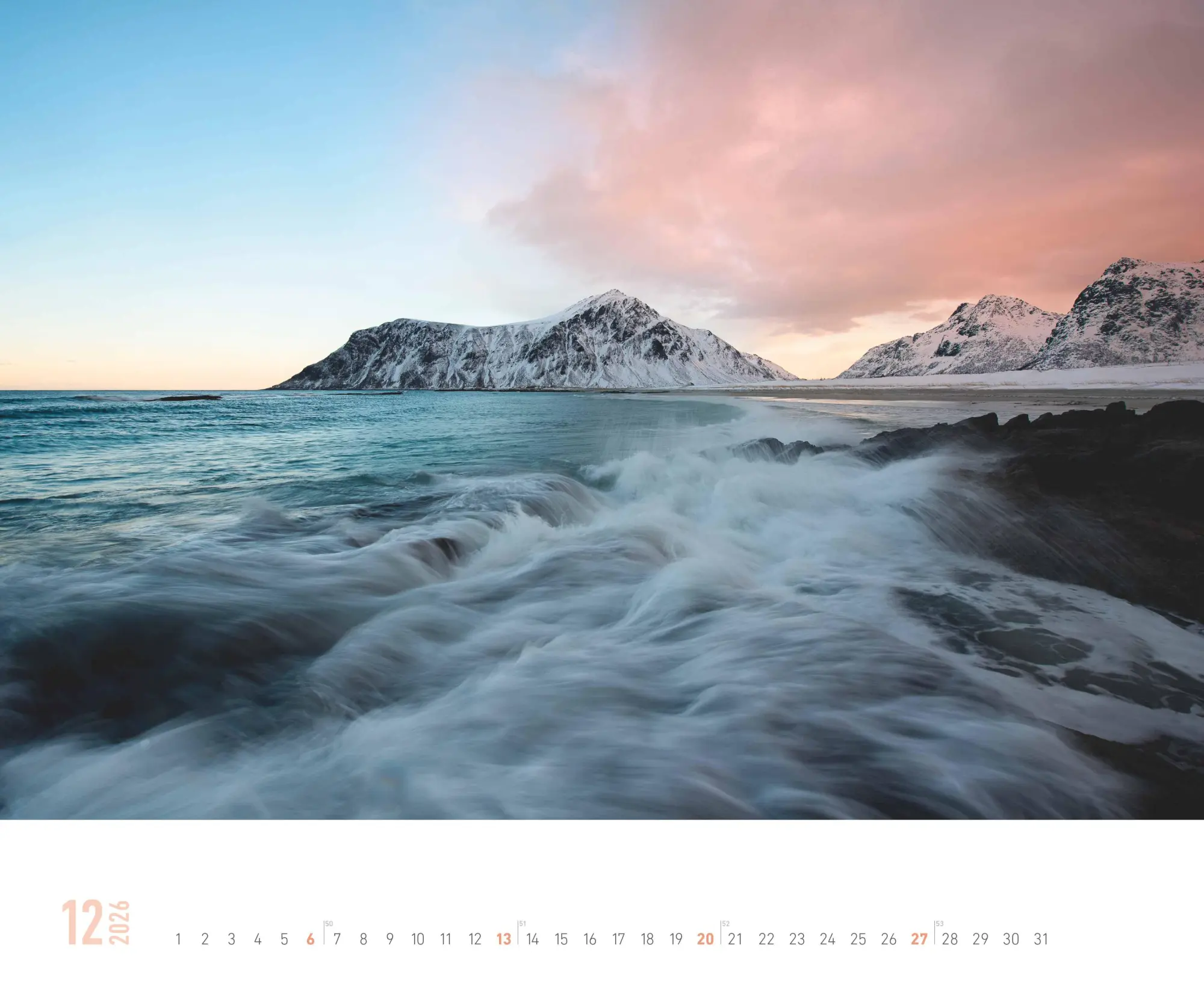 Bild: 4069095000247 | Meer 2026 | Kalender | 14 S. | Deutsch | 2026 | ALPHA EDITION GmbH