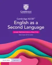 Cover: 9781009300247 | Cambridge Igcse(tm) English as a Second Language Exam Preparation...