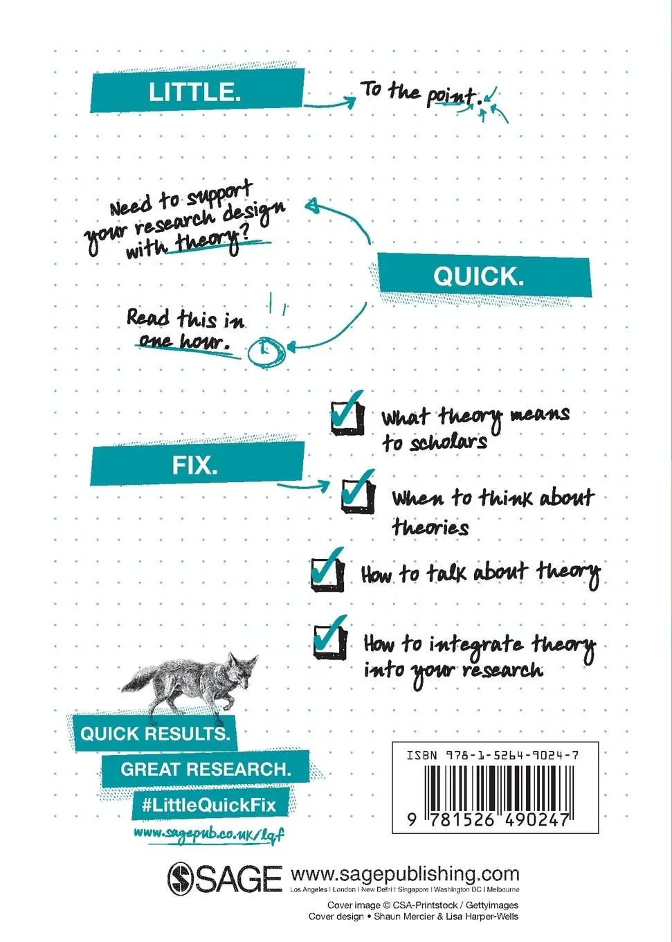Rückseite: 9781526490247 | Find the Theory in Your Research | Little Quick Fix | Janet Salmons