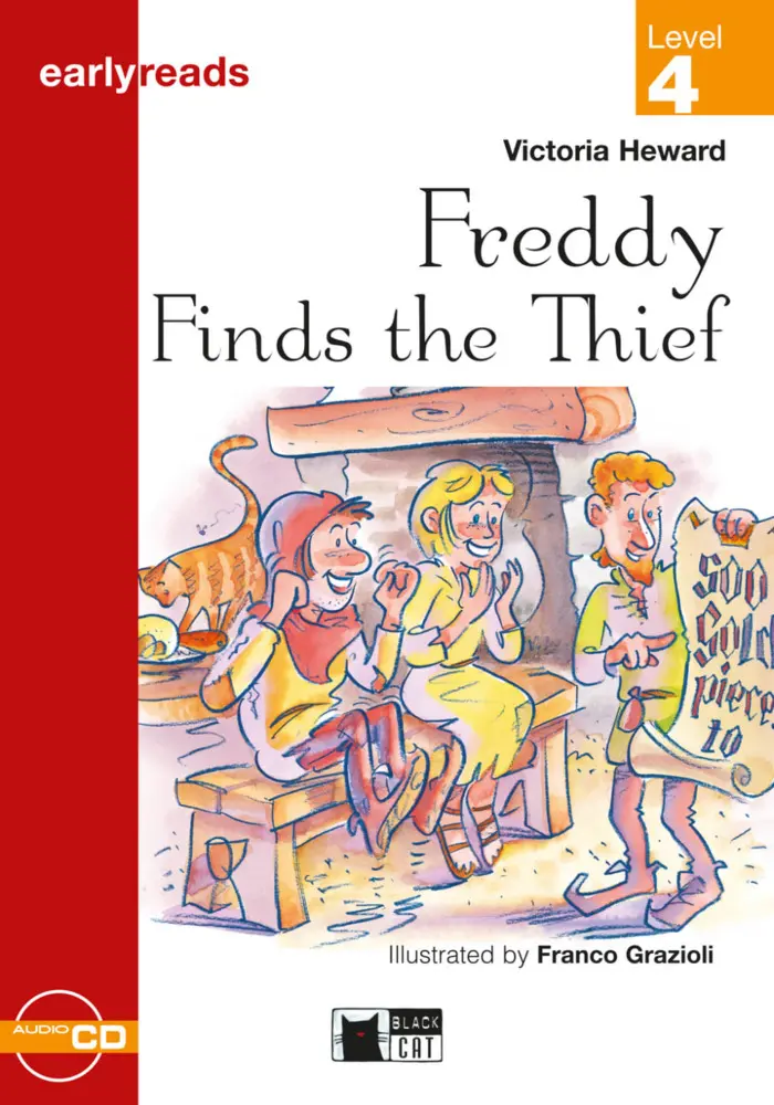 Cover: 9783125000247 | Freddy Finds the Thief, w. Audio-CD | Victoria Heward | Taschenbuch