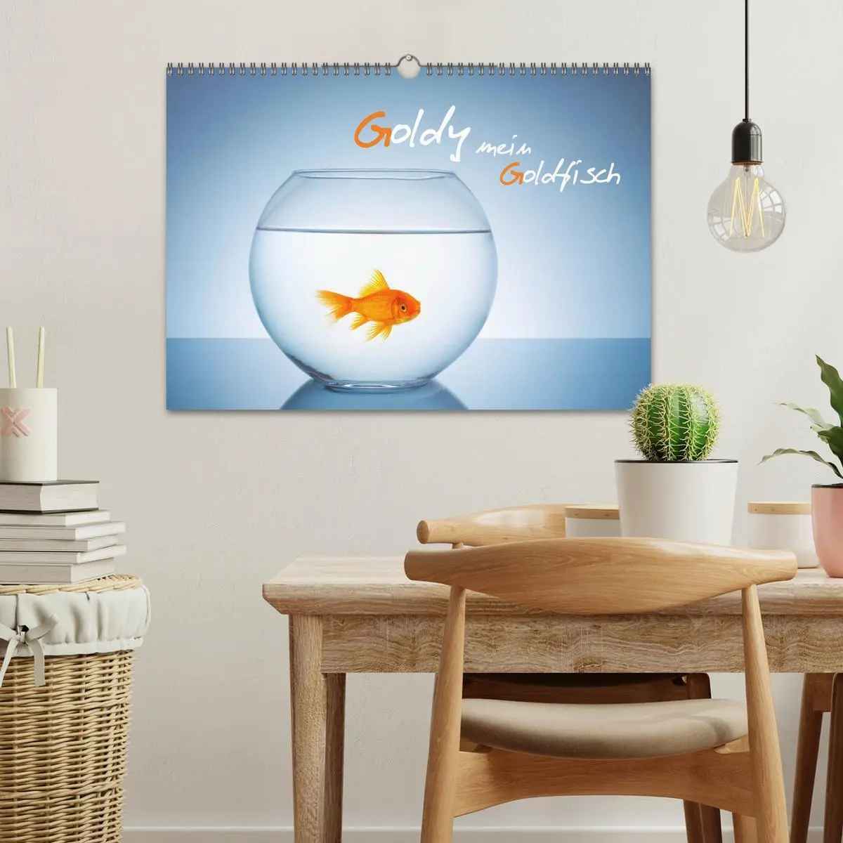 Bild: 9783457990247 | Goldy - mein Goldfisch (Wandkalender 2026 DIN A3 quer), CALVENDO...