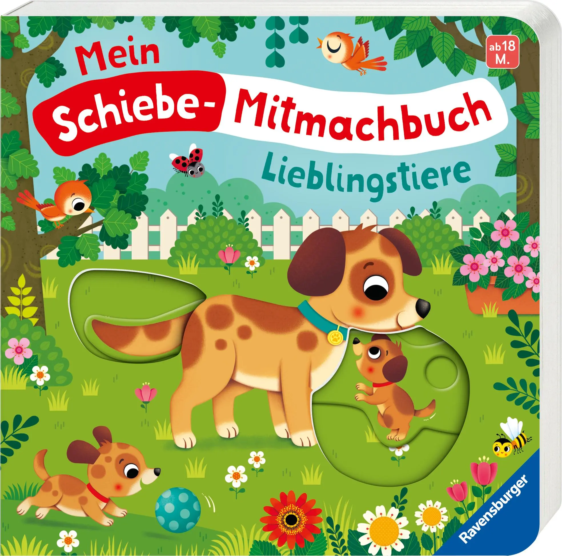Bild: 9783473420247 | Mein Schiebe-Mitmachbuch - Lieblingstiere | Bernd Penners | Buch
