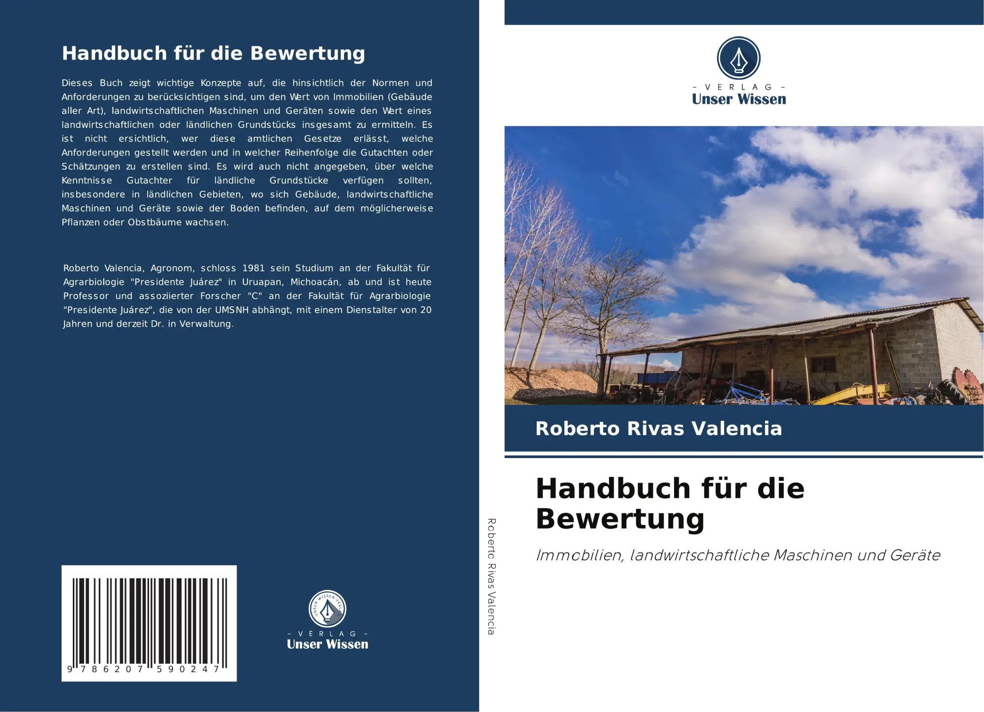 Cover: 9786207590247 | Handbuch für die Bewertung | Roberto Rivas Valencia | Taschenbuch