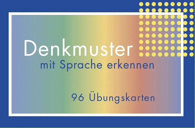 Cover: 4260198990347 | Denkmuster mit der Sprache erkennen | Scheurl-Defersdorf | Taschenbuch