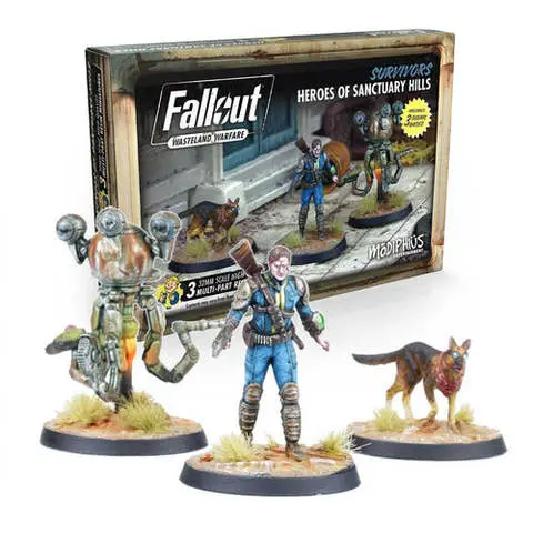 Cover: 5060523340347 | Fallout: Wasteland Warfare - Survivors: Heroes of Sanctuary Hills